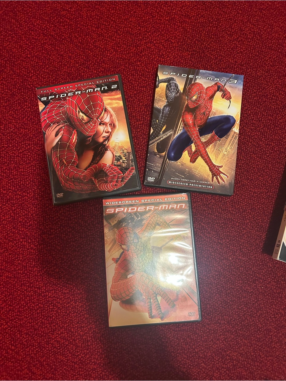 Spider-Man DVD Bundle -I, II and III